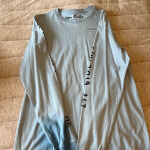 Tom Sachs x Nike Collab — Light Blue Long Sleeve Shirt